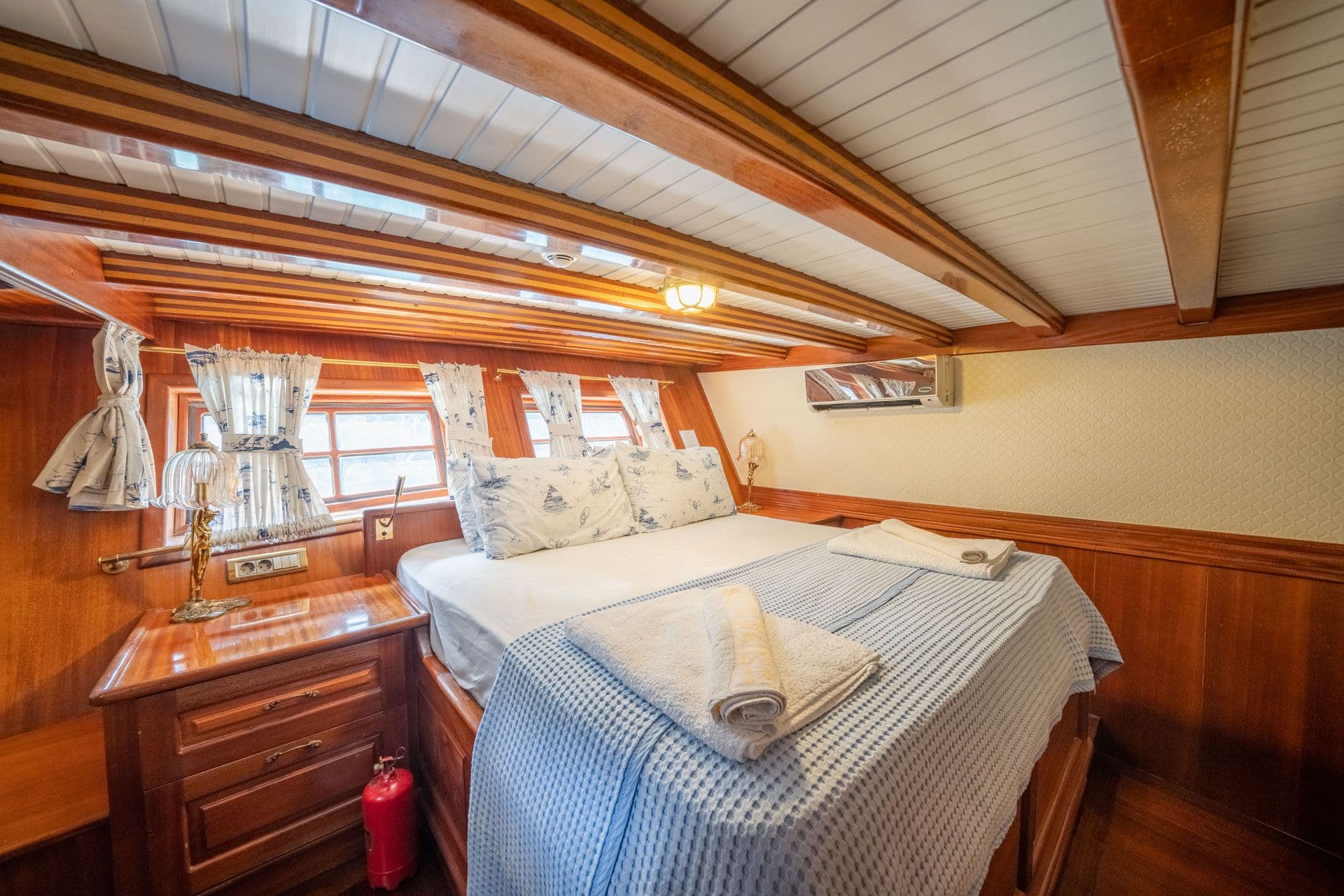 Spacious Cabins with Private Bathrooms