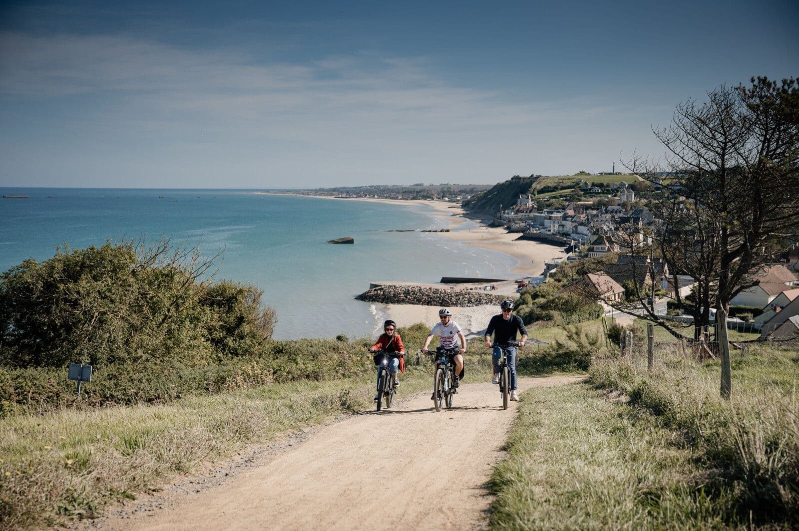 Arromanches and Mulberry Harbor