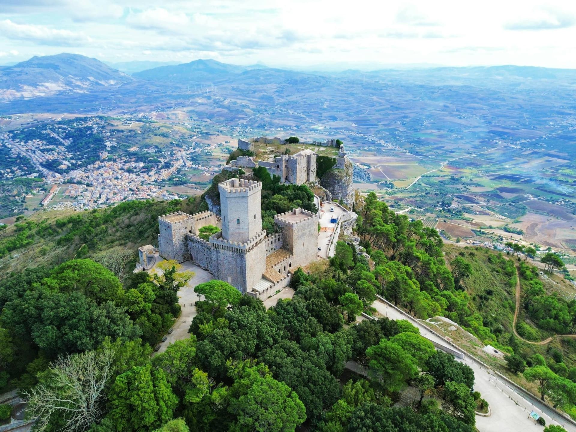Medieval Erice Village