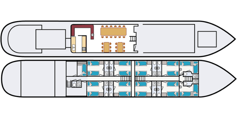 Floor Plan of the Flora