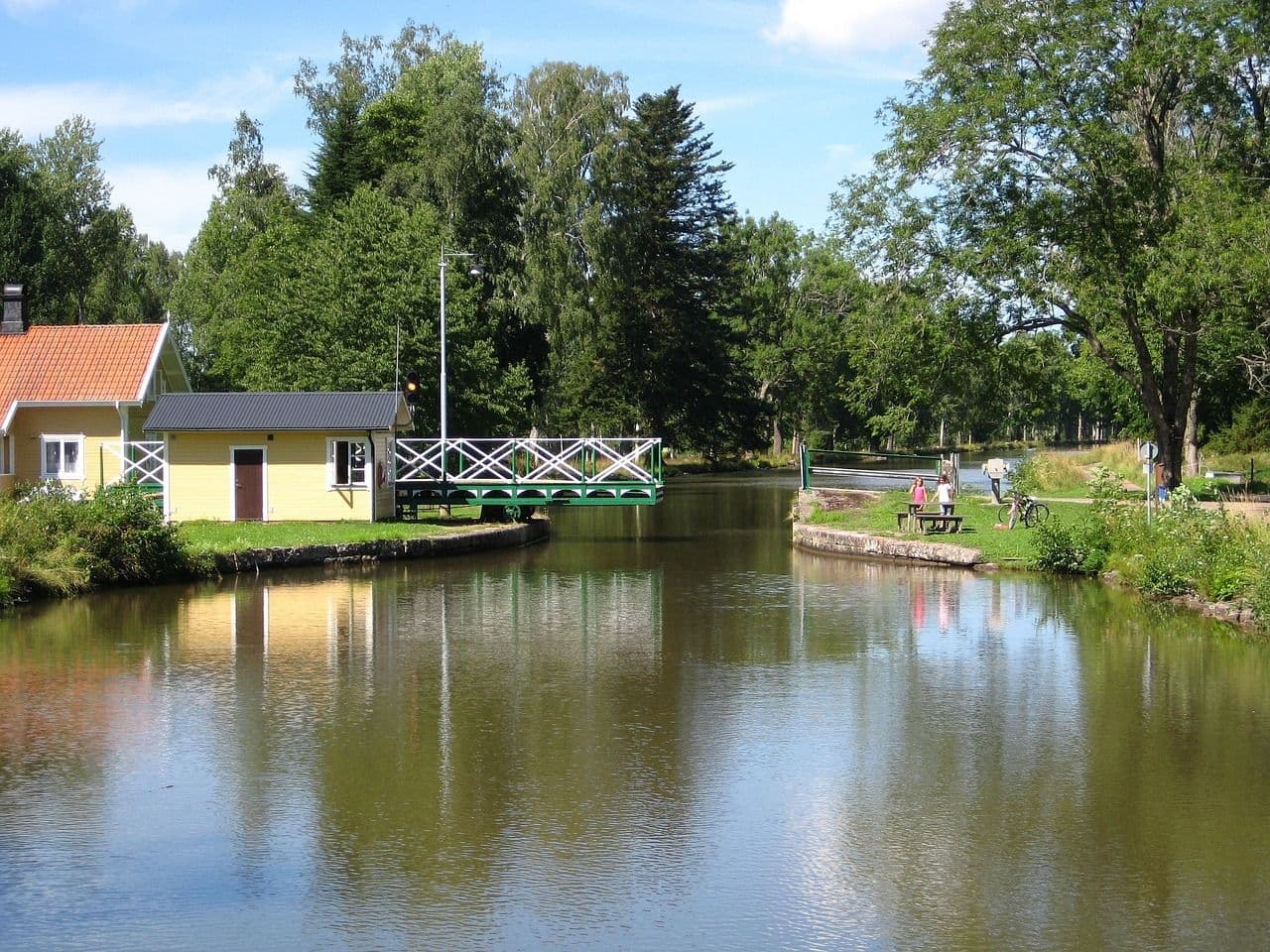 Historic Göta Canal Towpath