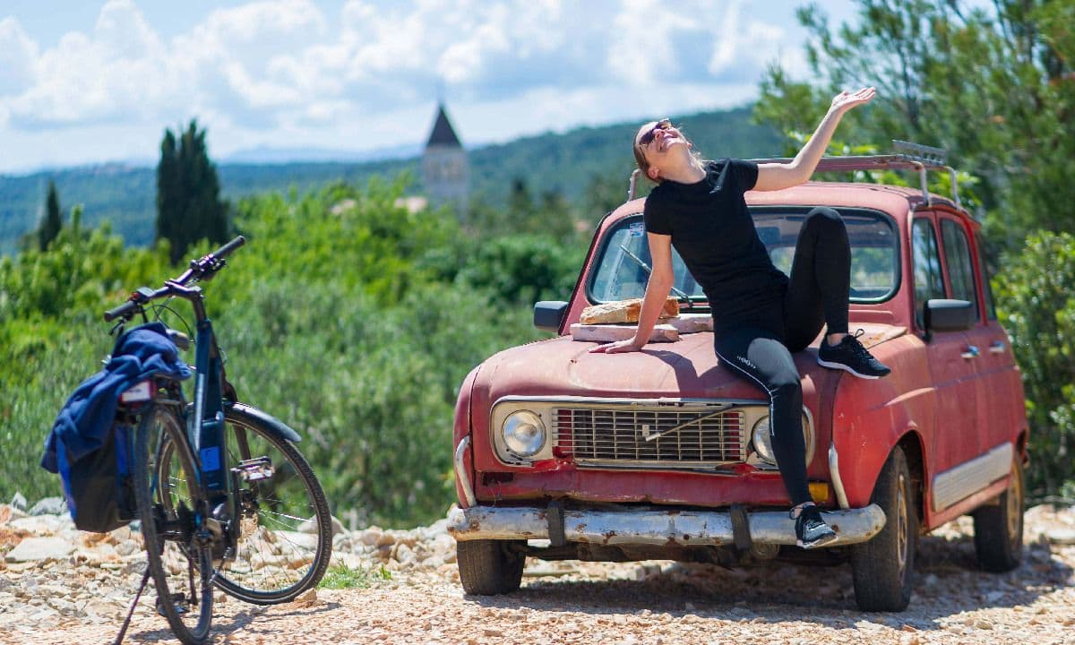 Highlights of Istria in Style Bike and Boat Tour 