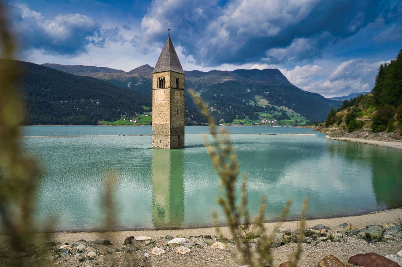 Scenic Lake Reschen