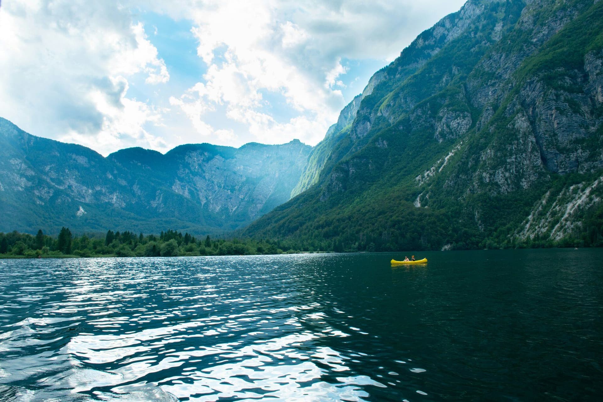 Tranquil Beauty of Lake Bohinj