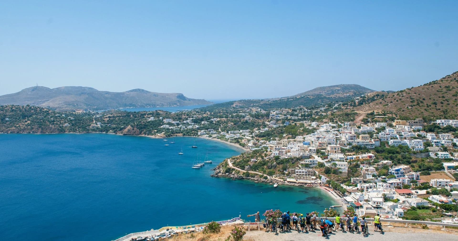 Central Greek Aegean Islands e-Bike and Boat Tour