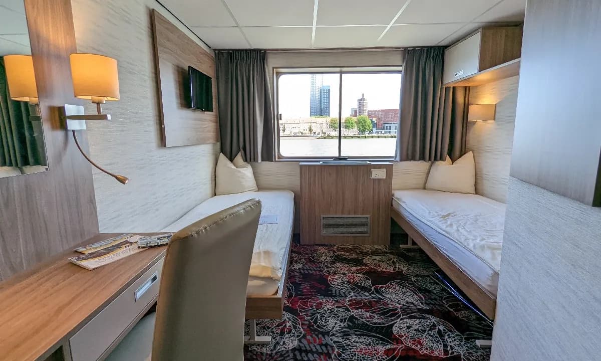 Well-Appointed Outside Cabins