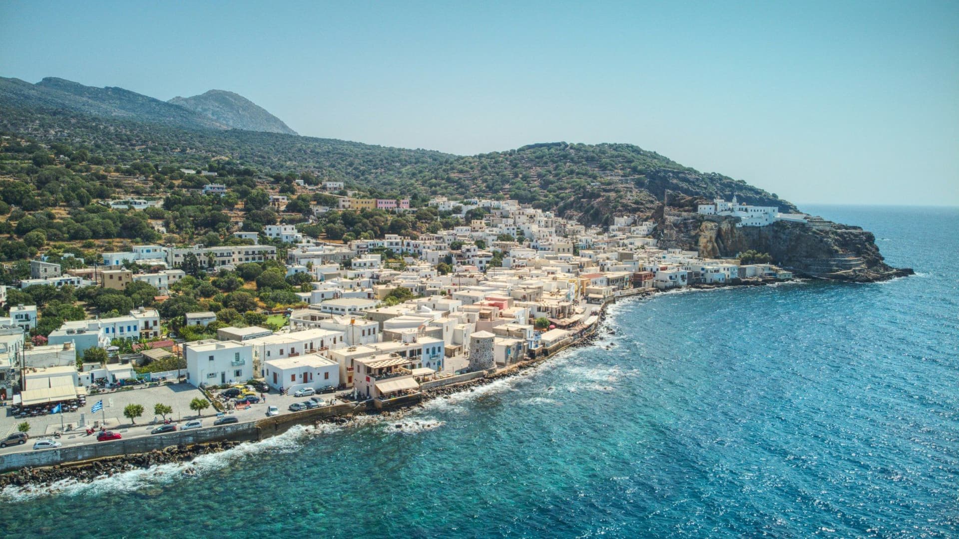 South Greek Aegean Islands Bike and Boat Tour
