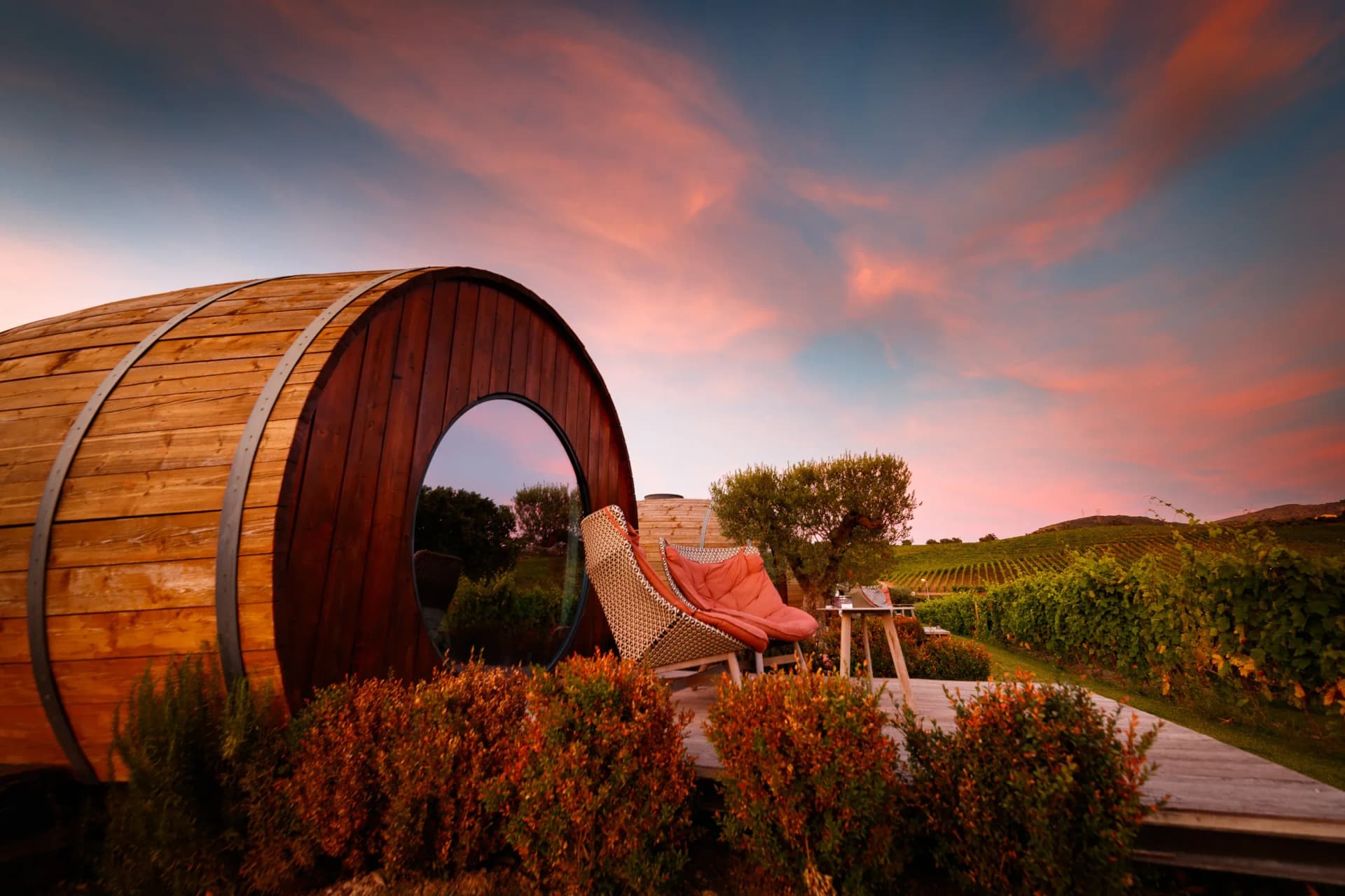 Stay in Heritage Wineries and Vineyards