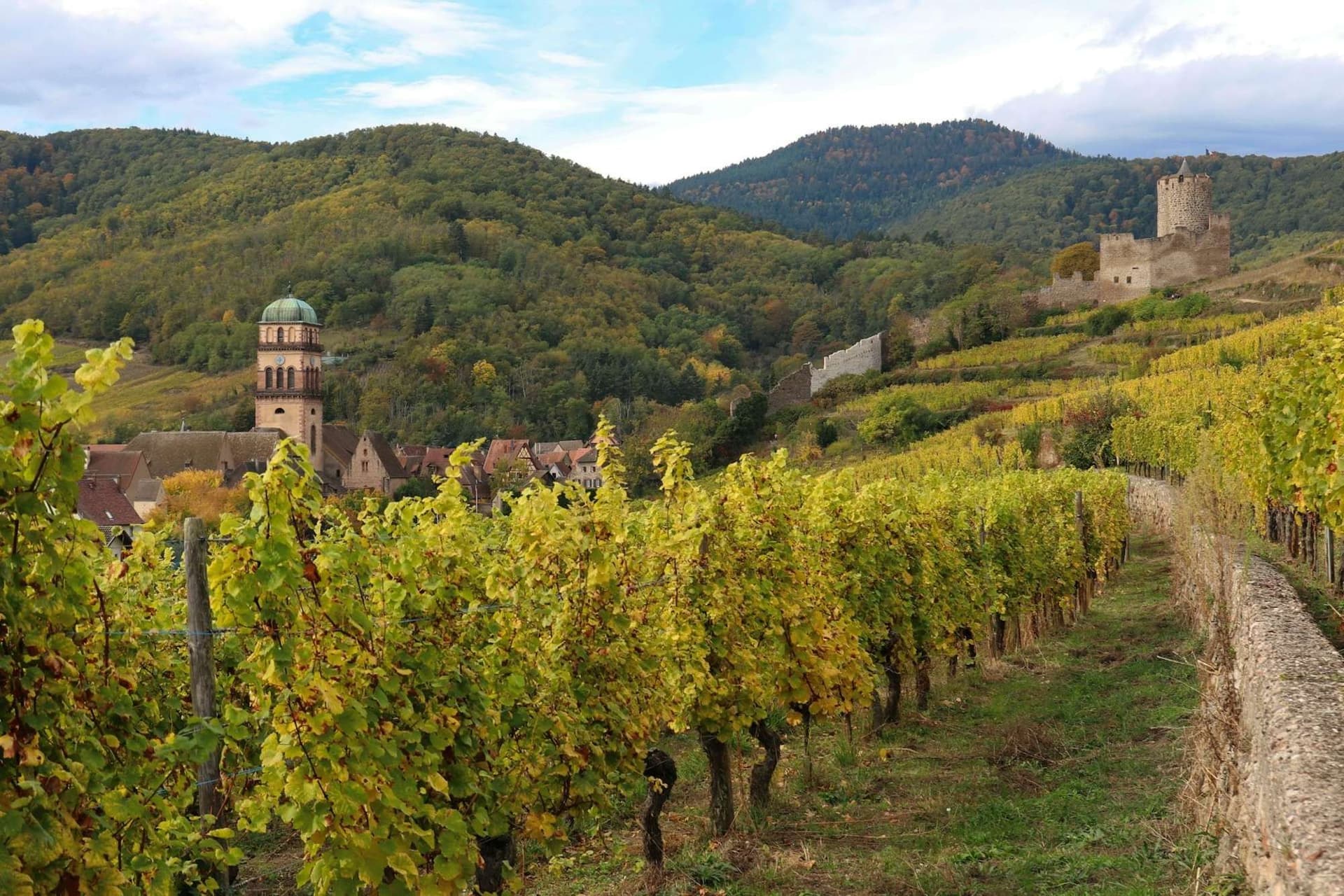 Alsace Wine Route Villages