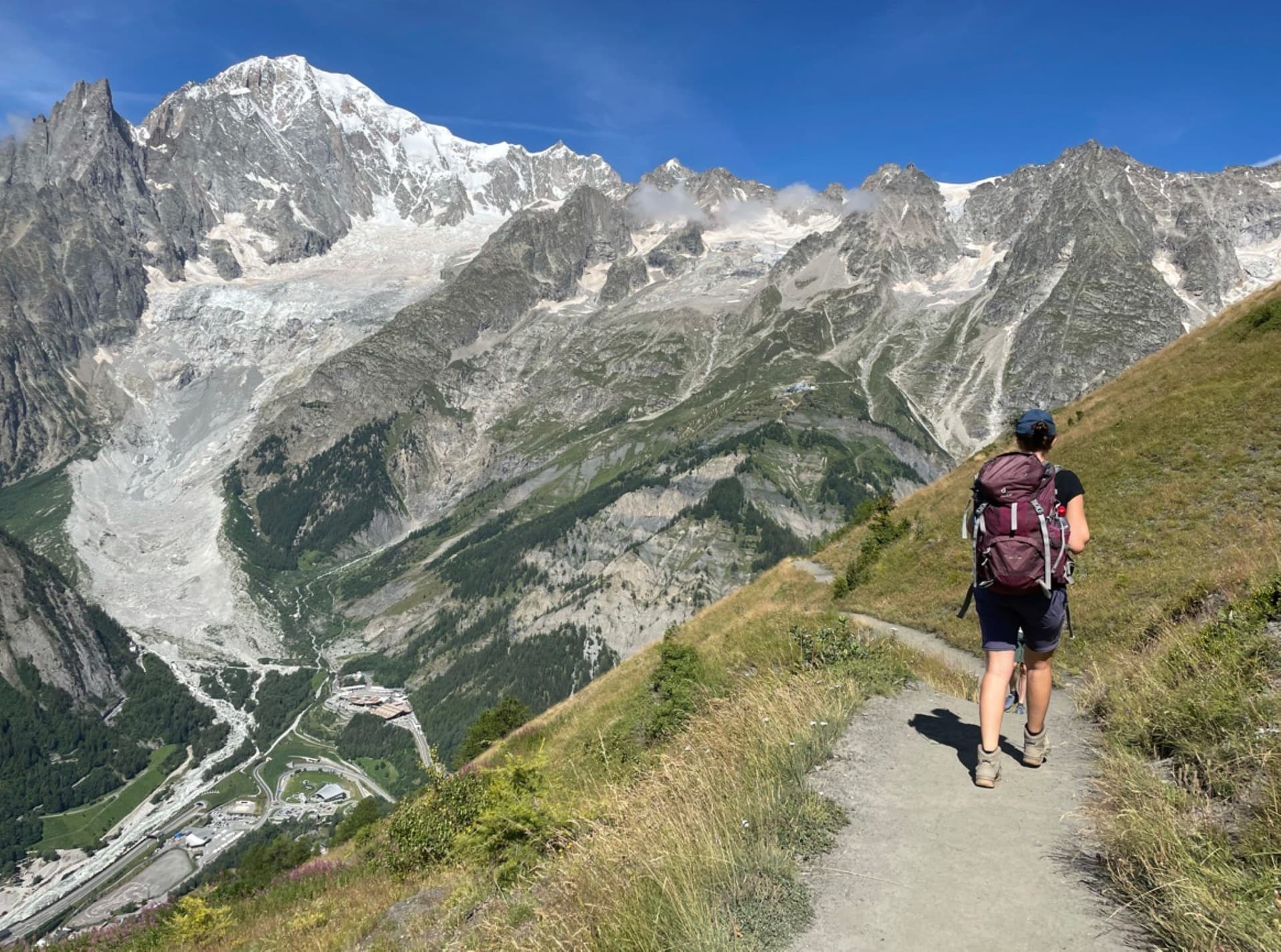 Lac Blanc and the Grand Balcon