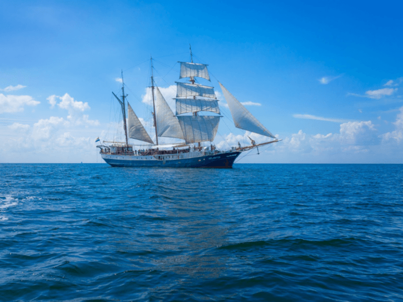 Sail the Tuscan Archipelago on the Tallship Atlantis