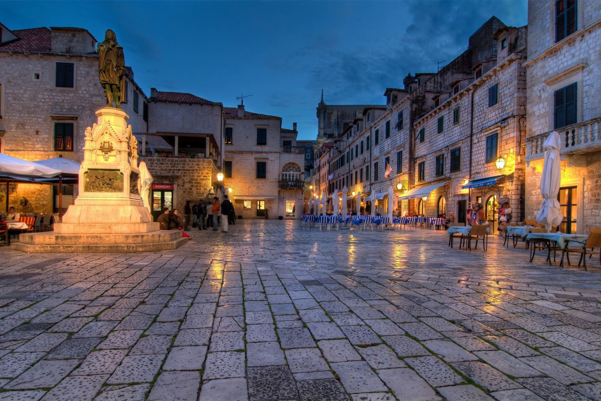 Evening in Dubrovnik
