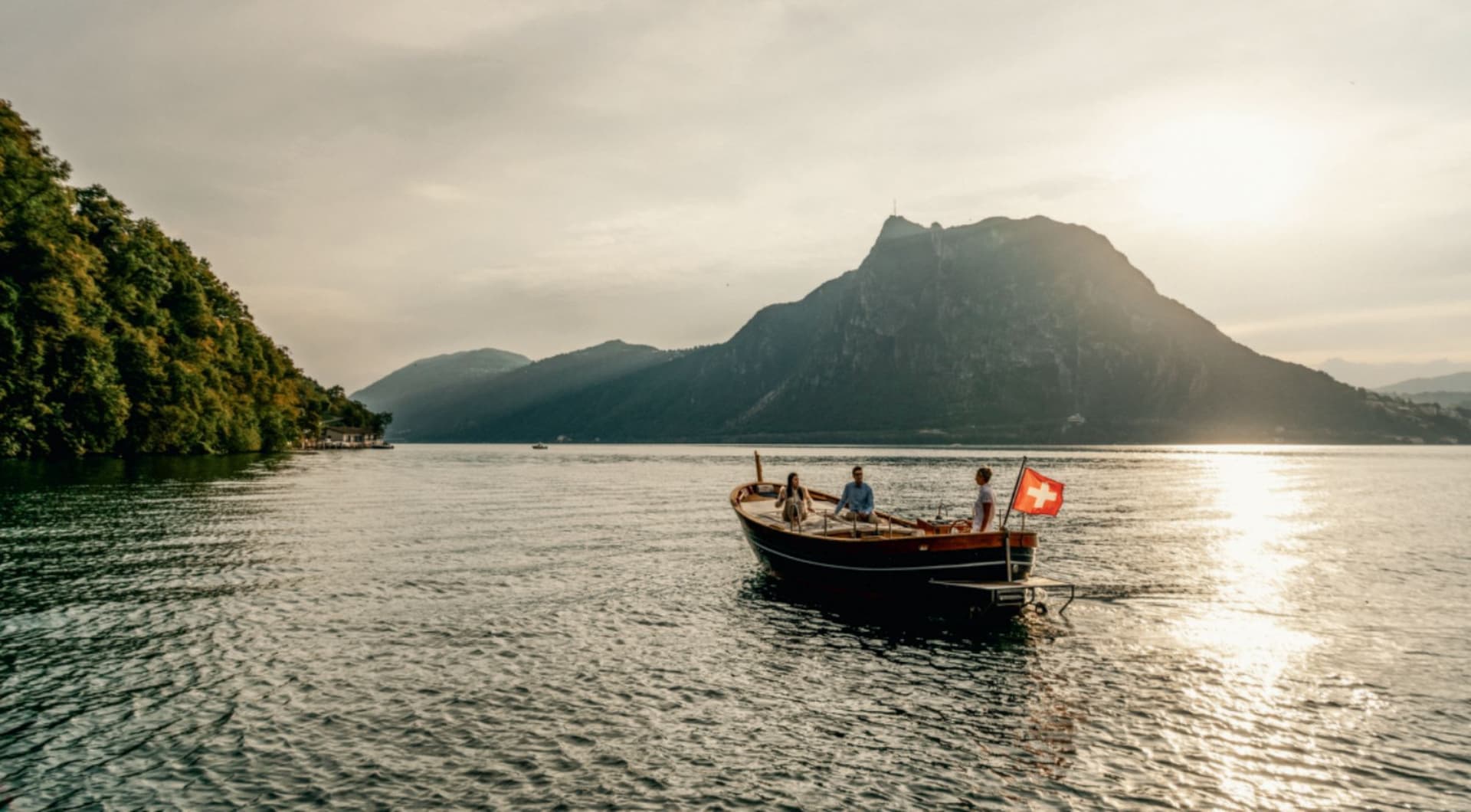 Lake Lugano Based in One Hotel Hiking Tour