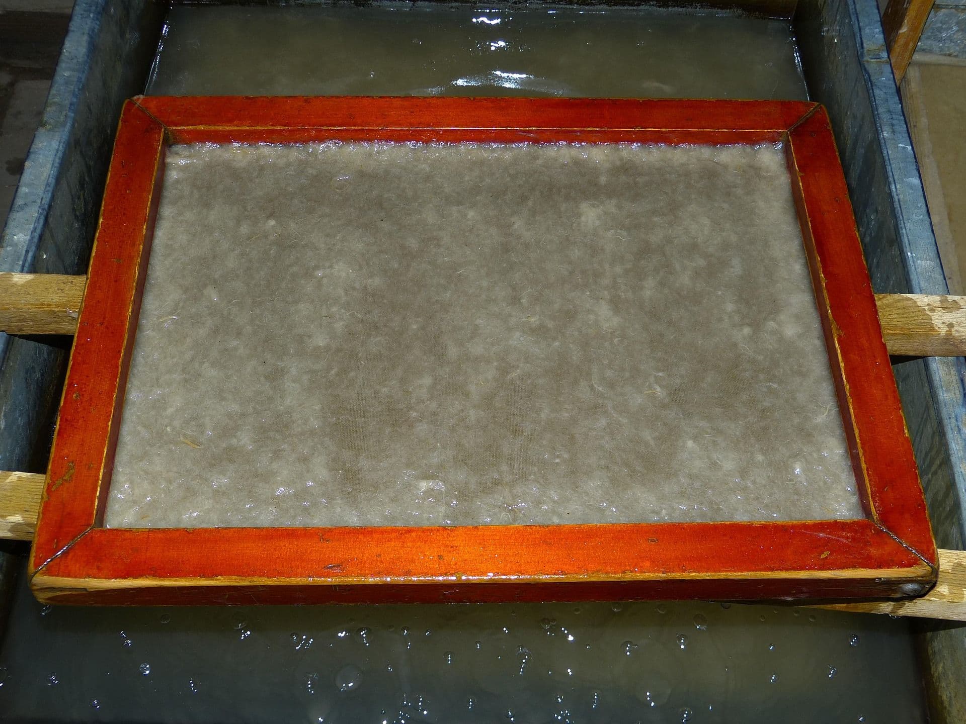 Washi paper making workshop