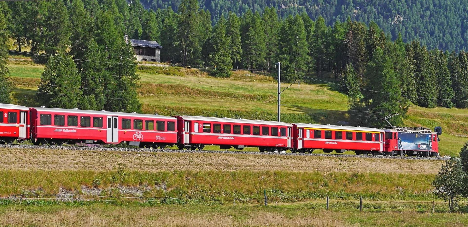 Bernina Railway Scenery