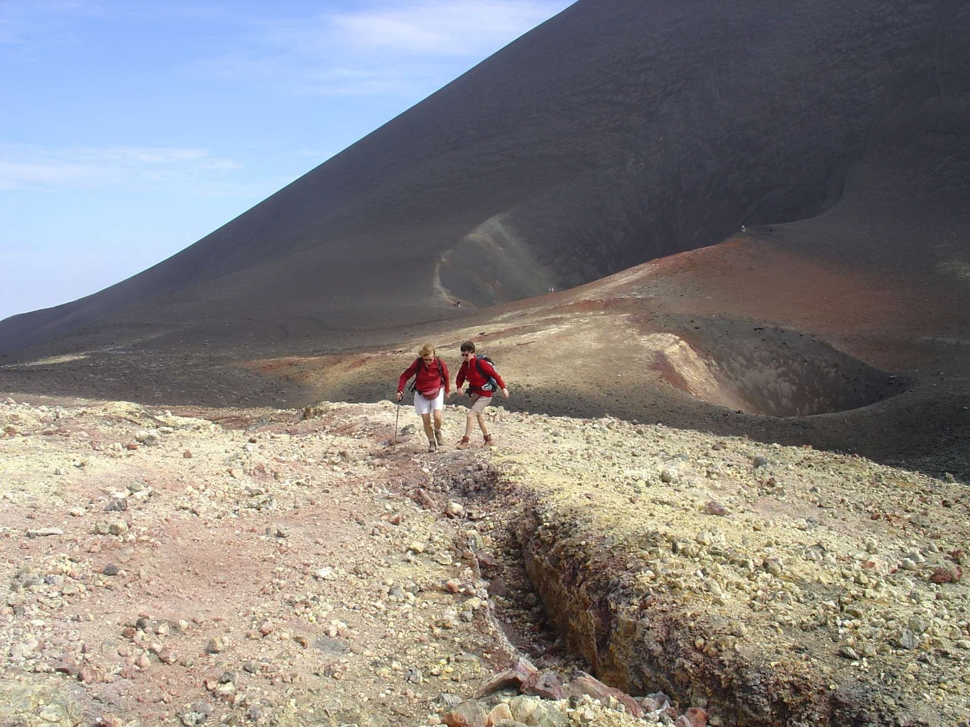 Scenic Hiking Through Volcanic Landscapes