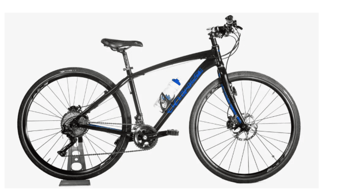 Hybrid bike with disc brakes