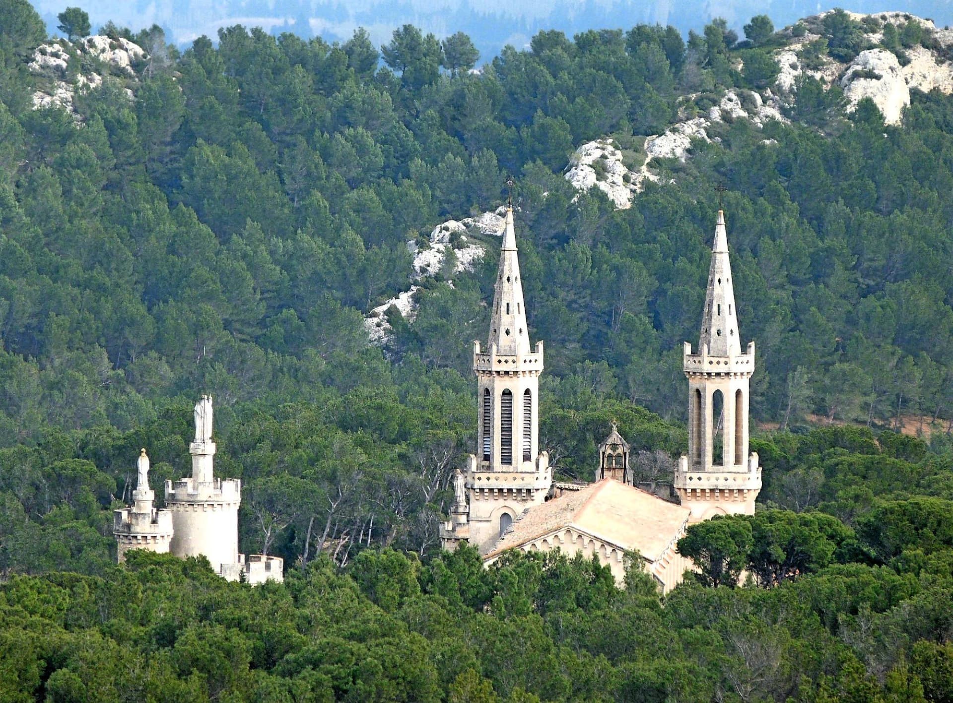 Historic Saint-Michel de Frigolet Abbey