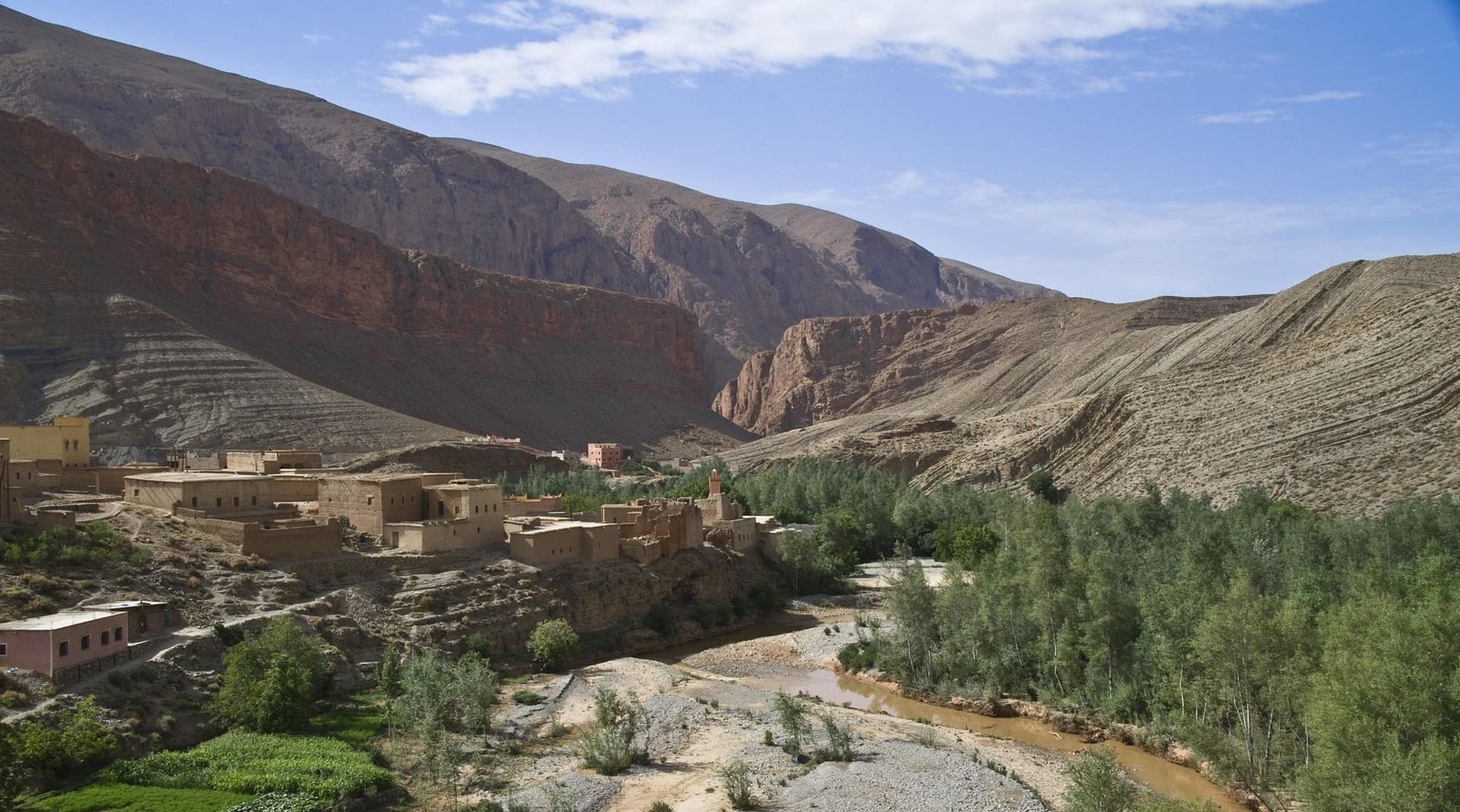 Dades Gorge and Canyon Landscapes
