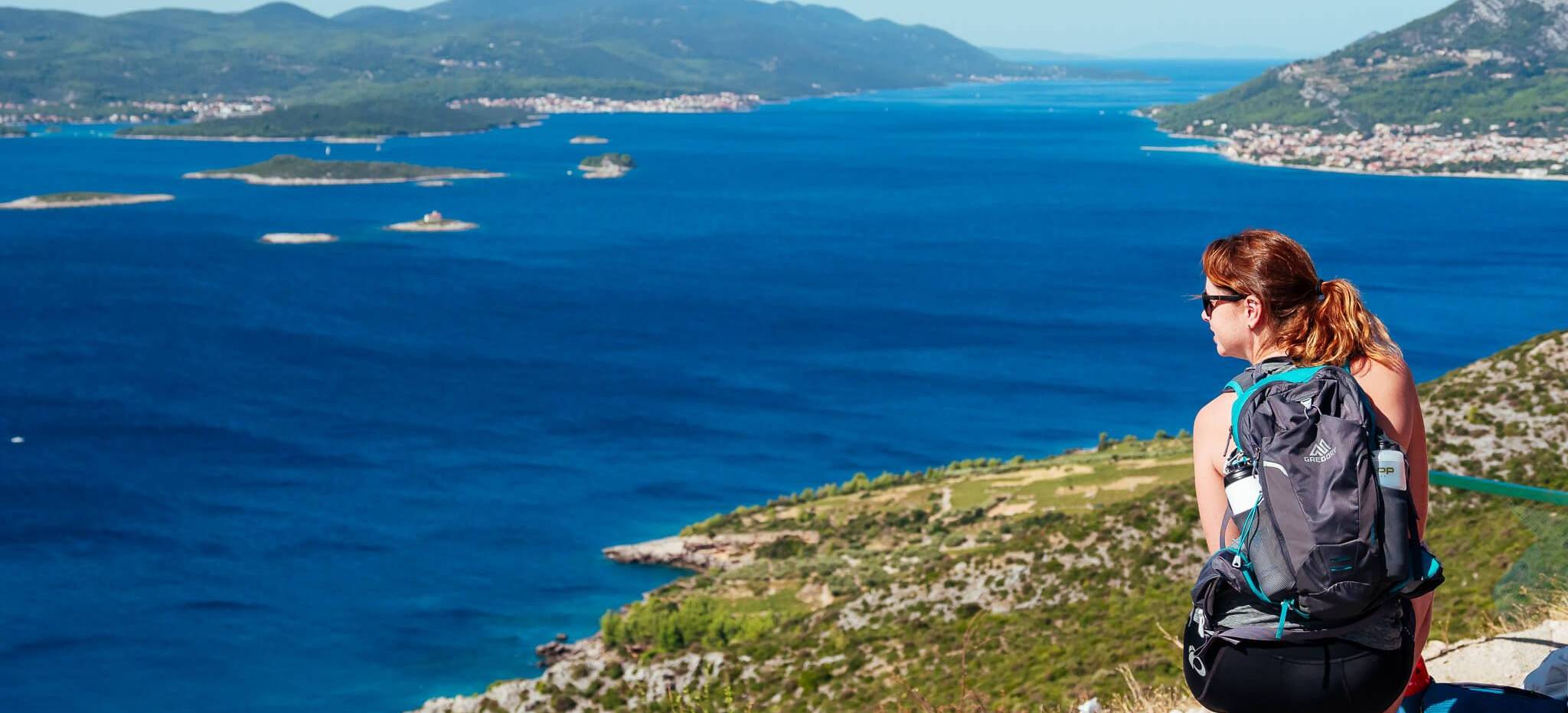 Peljesac Orebic view