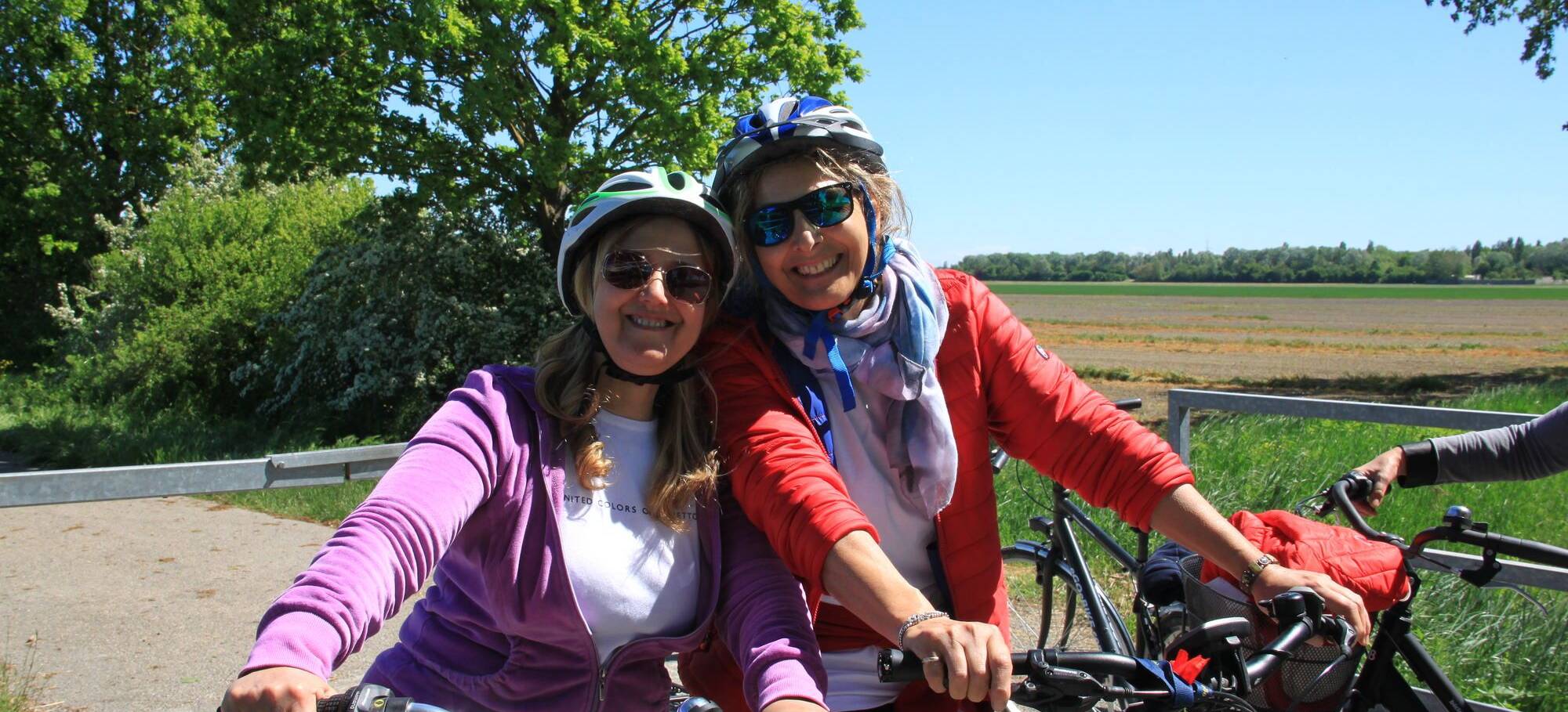 Pause vélo campagne Modena ©F