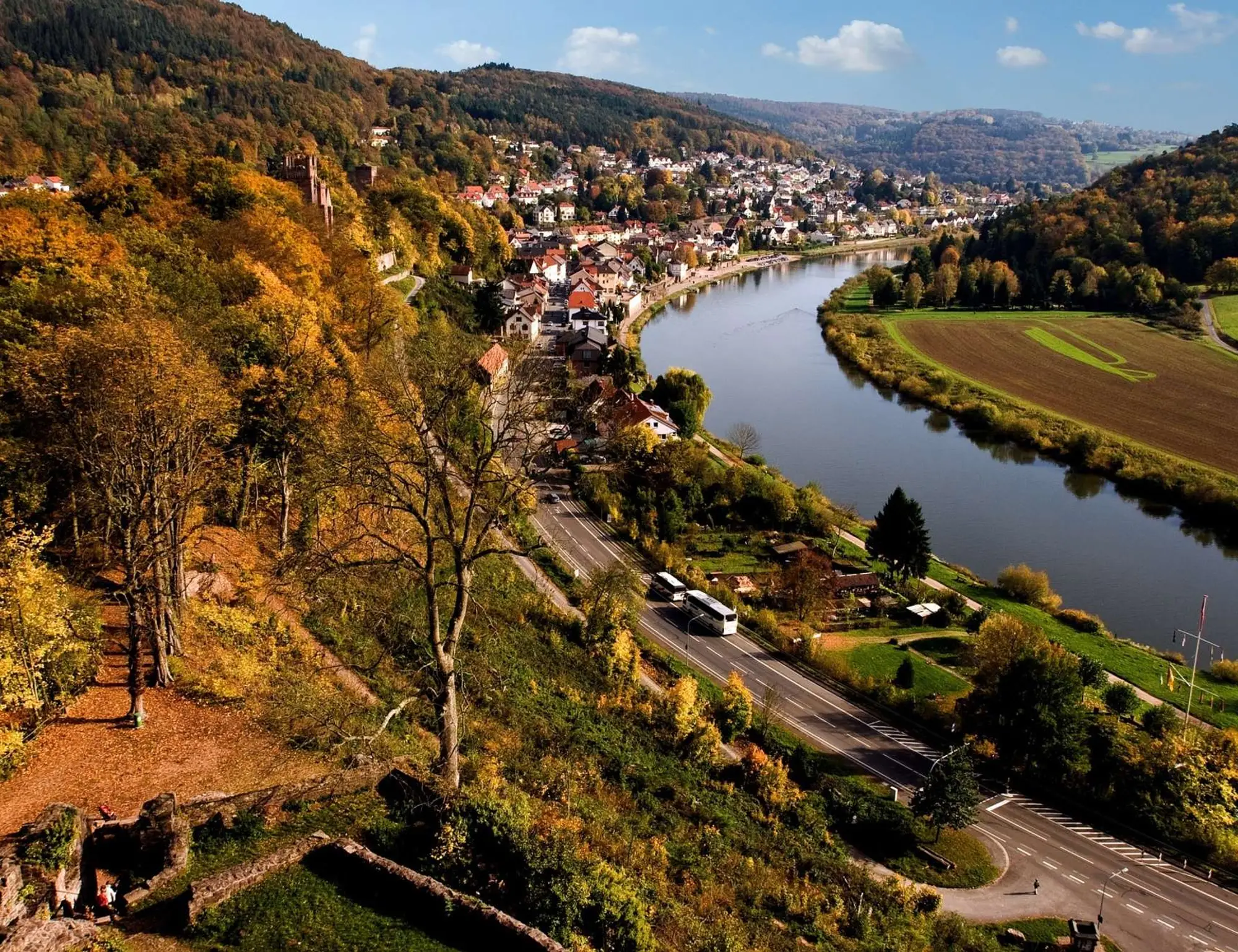 Frankfurt to Stuttgart Neckar Valley Cycle Route Bike and Barge Tour